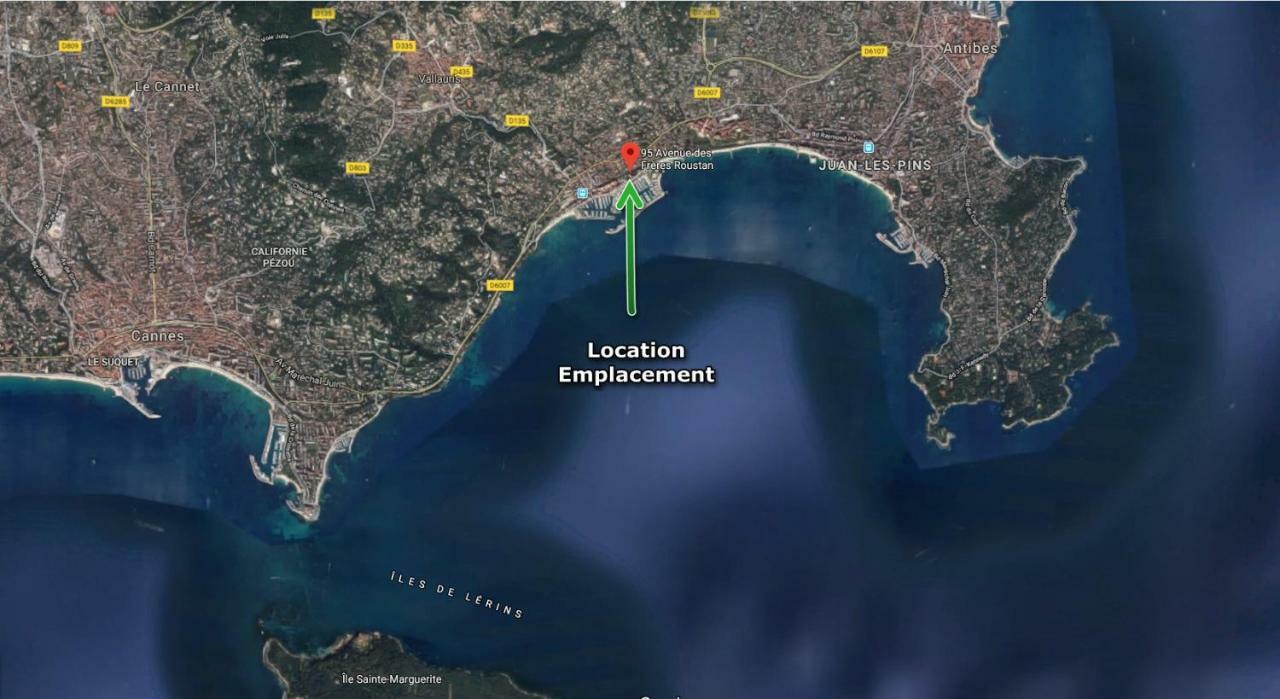 Grand Studio Neuf Face Port Et Plage, Parking Prive Golfe-Juan Zewnętrze zdjęcie